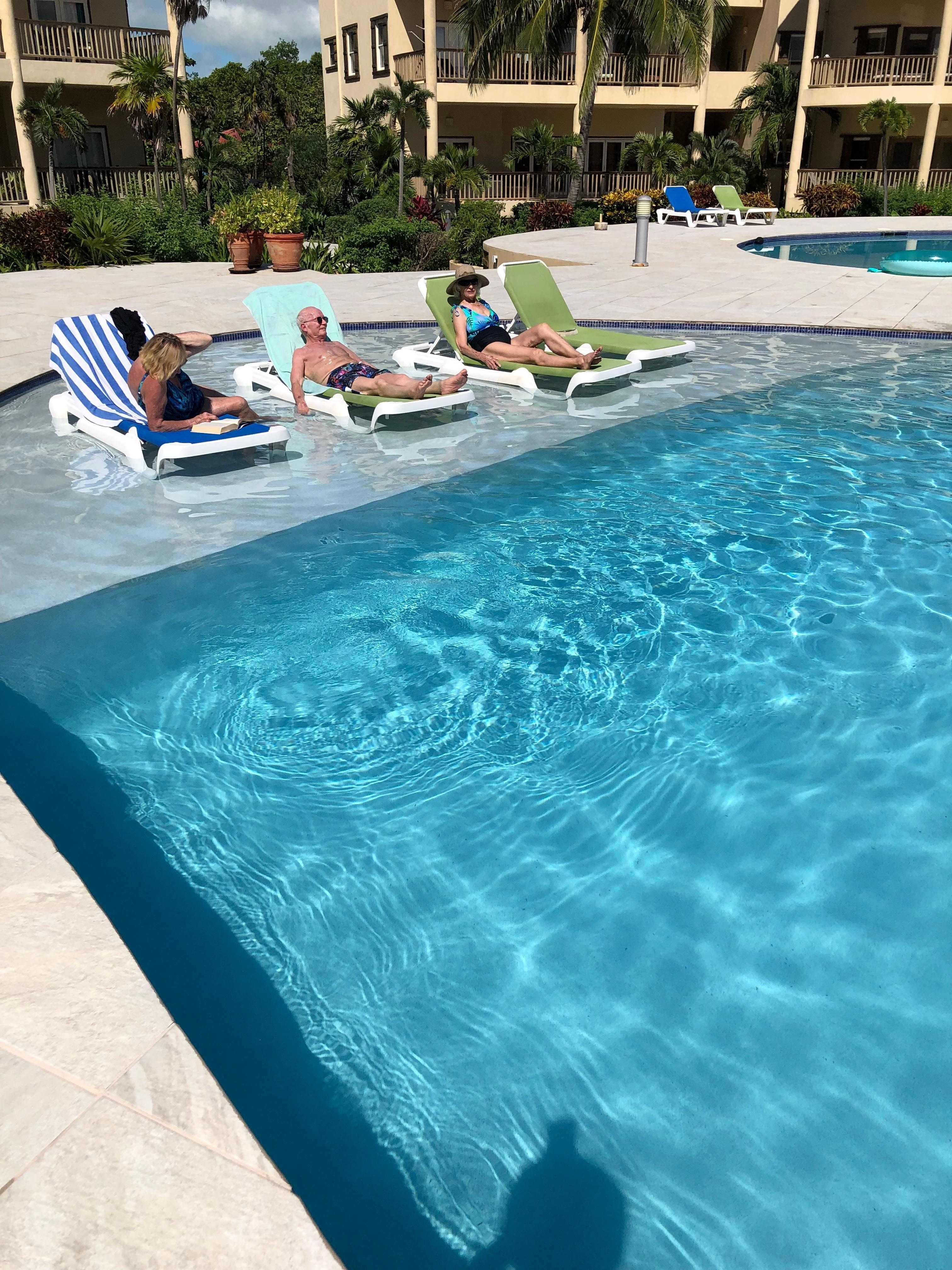 One of 2 pools kept exceptionally clean