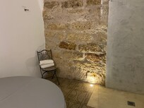 Love the brick walls throughout the space