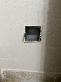 Toilet paper holder missing