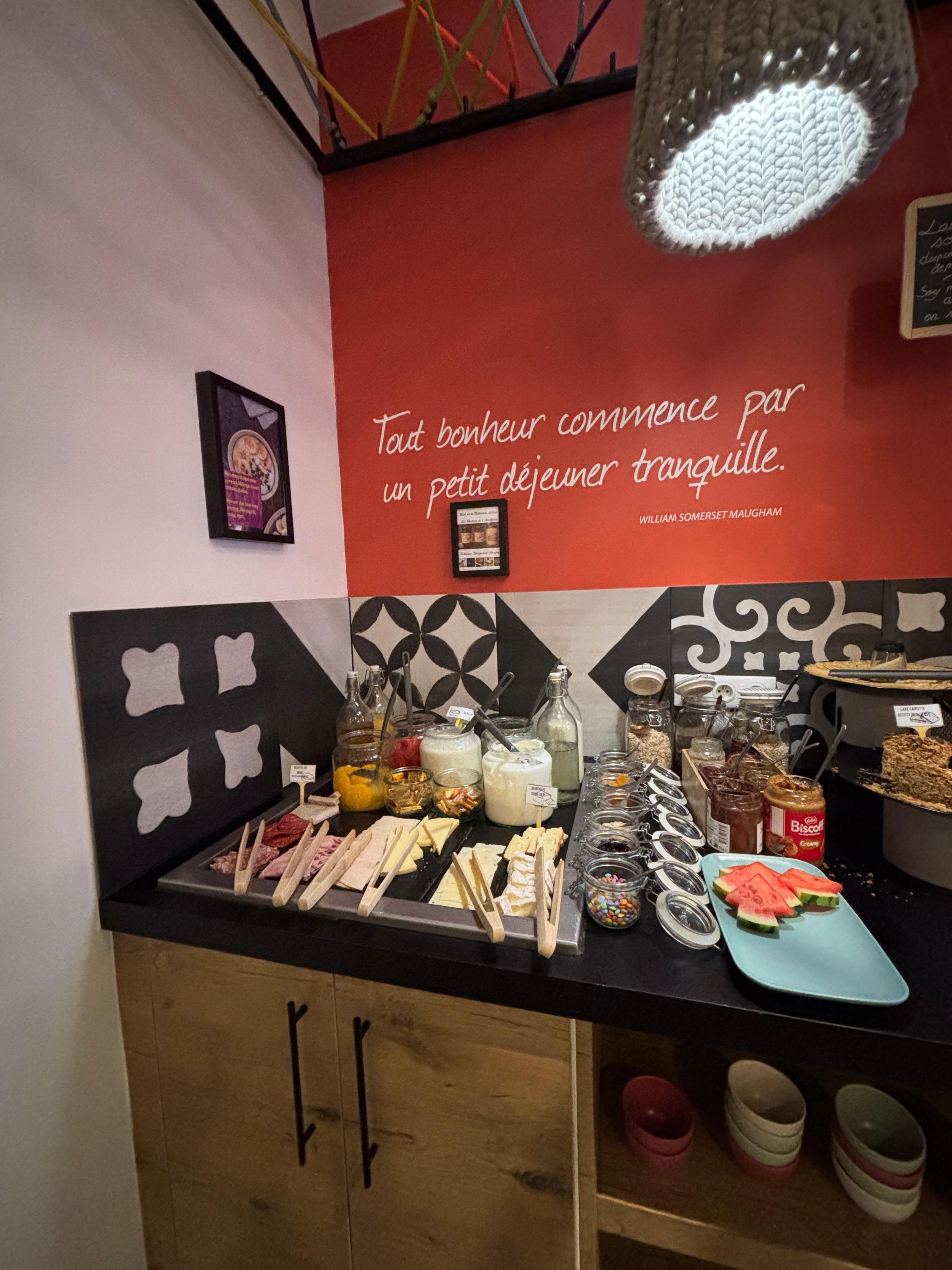Coin du petit déjeuner