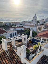 View from roof top lounge