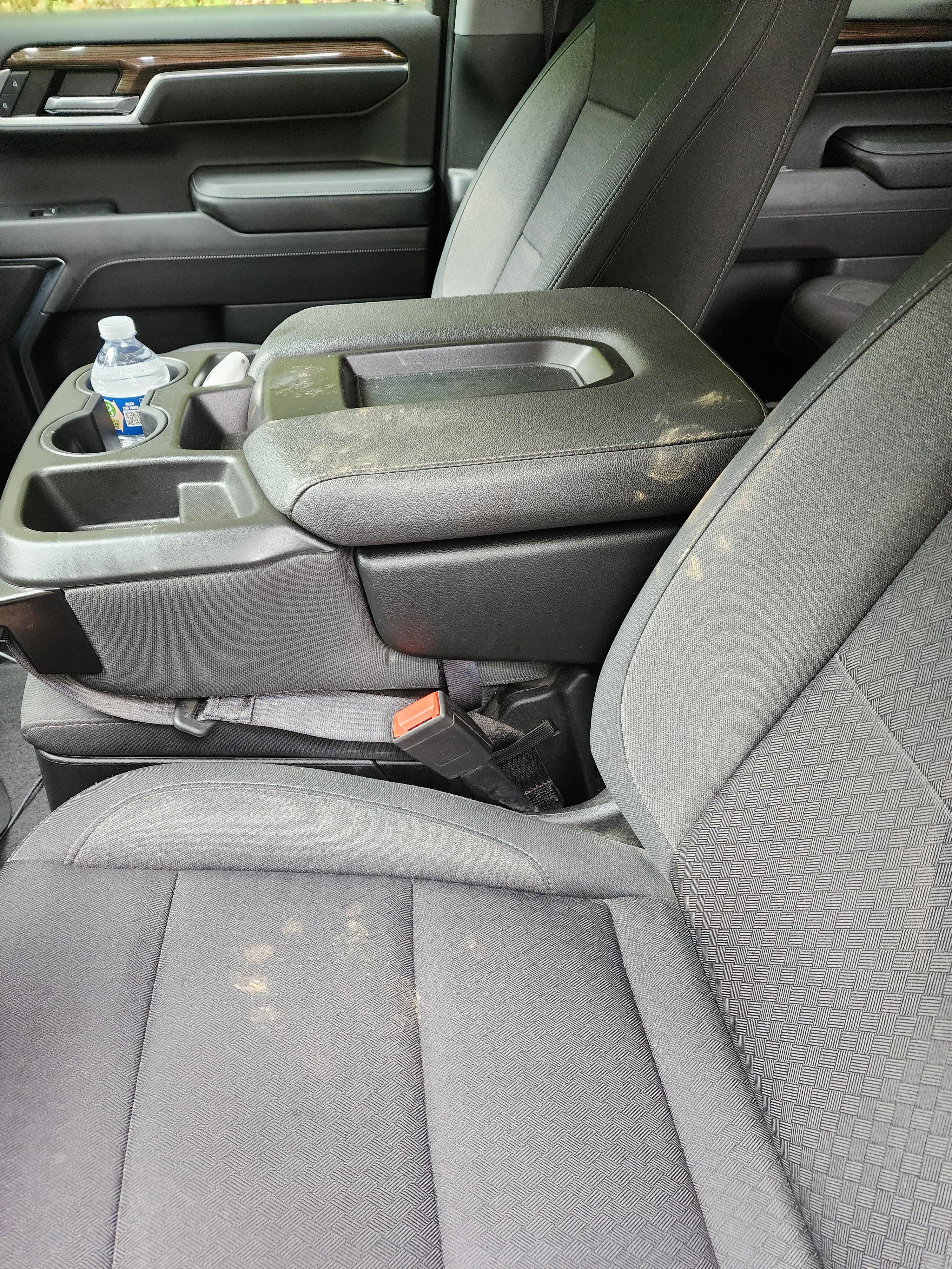 The bear opened up the back door and helped himself inside. Thankfully no damage!