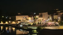 Le vieux Bergerac vu du pont