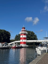 Leuchtturm Hafendorf Rheinsberg