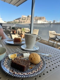 Breakfast with a view