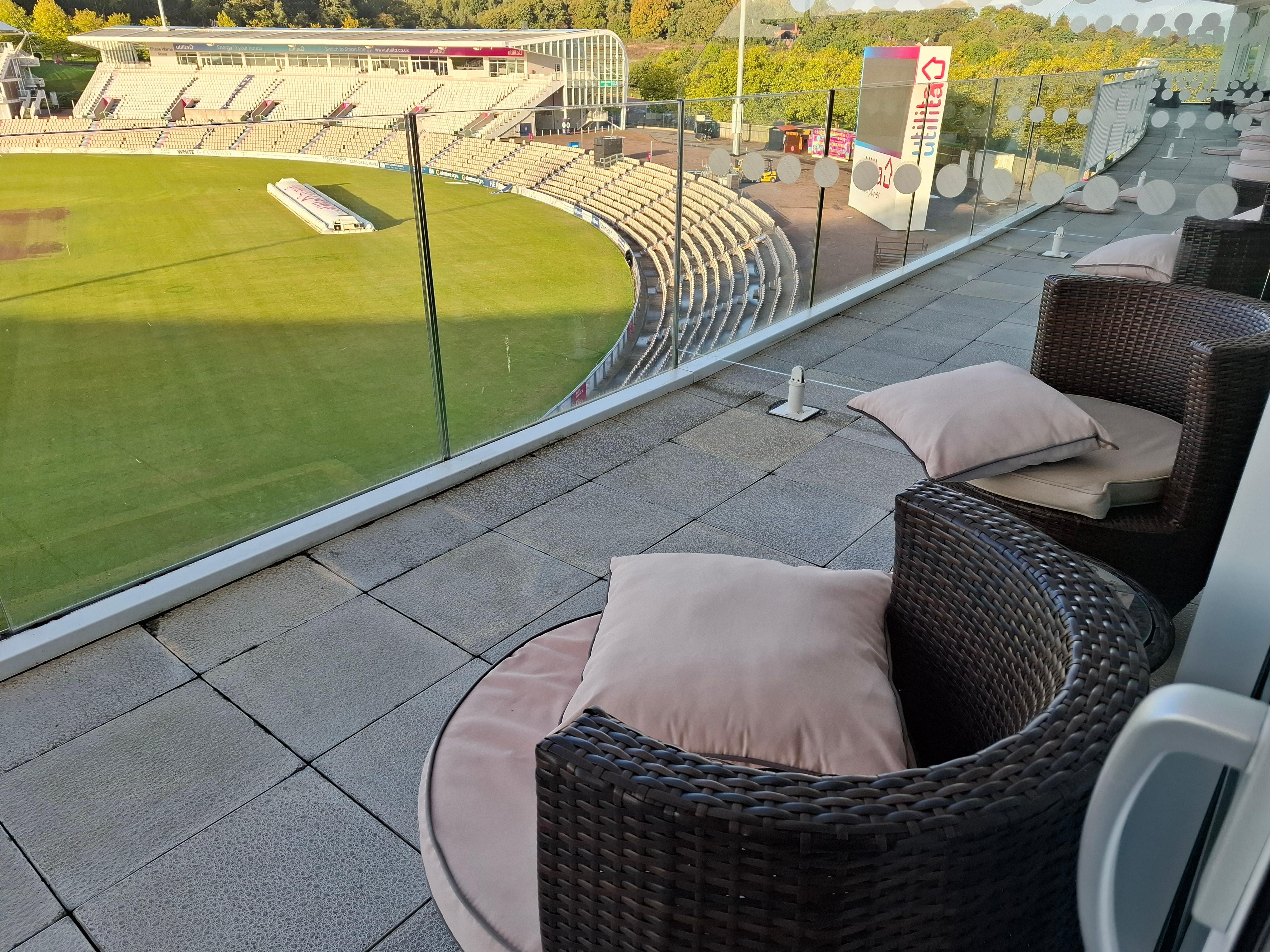 Utsikt til Cricet arena