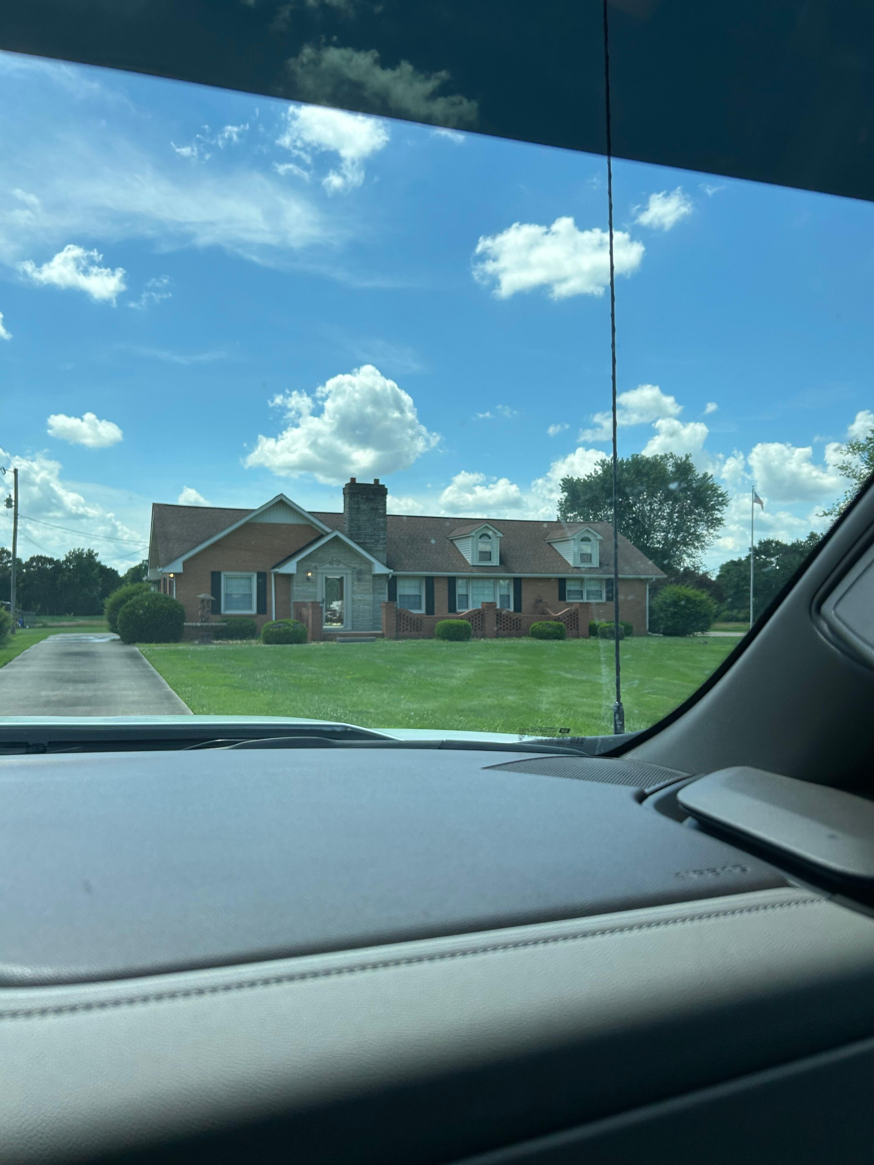 The first view we had when pulling in