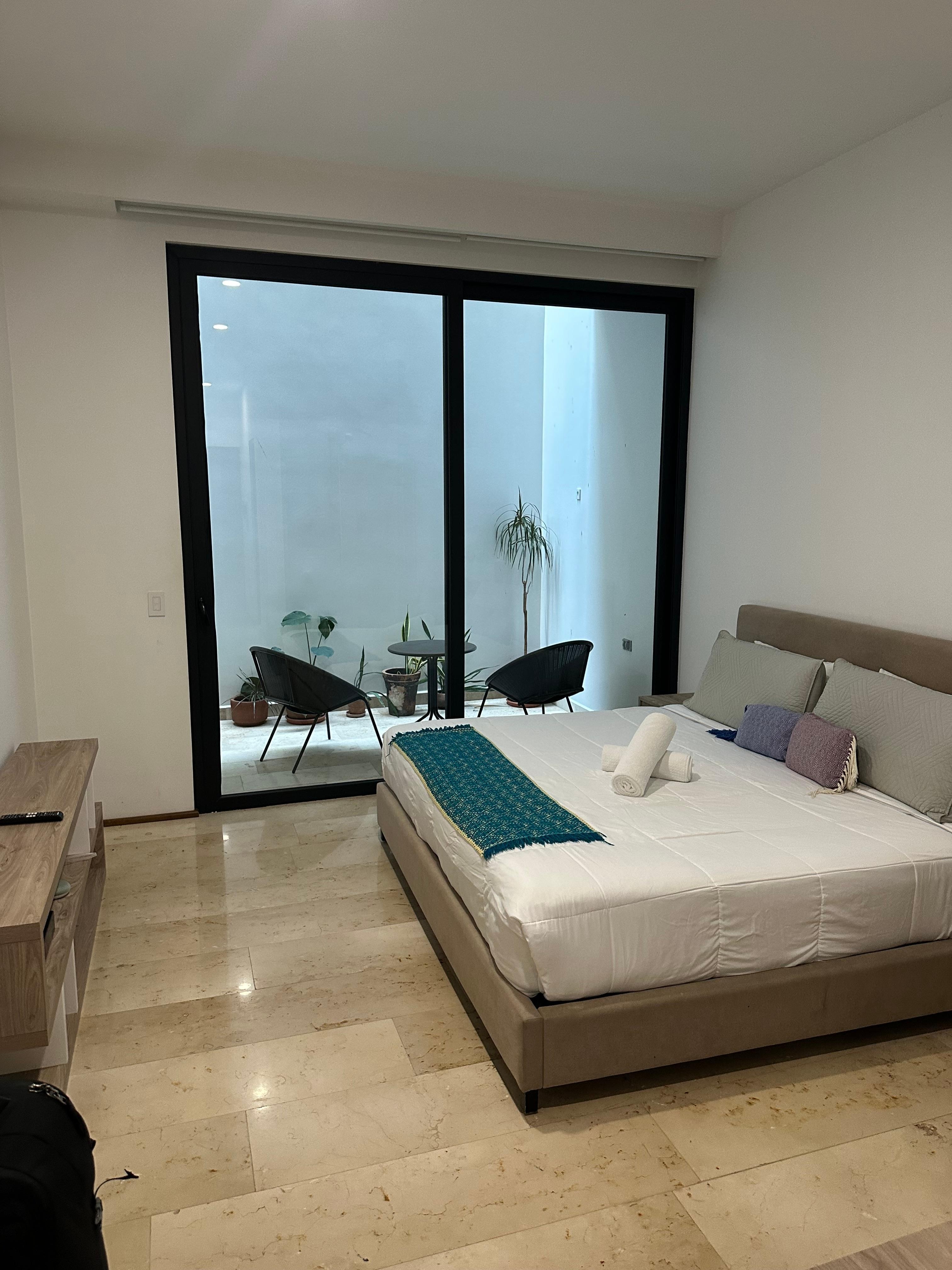 Quiet spot with private patio area