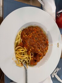 Diner at Ibiza pool area