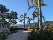 When the weather is good you'll want to park yourself right there on the outdoor couch.
