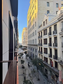 View from the balcony