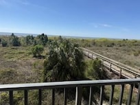 Beautiful view from deck!