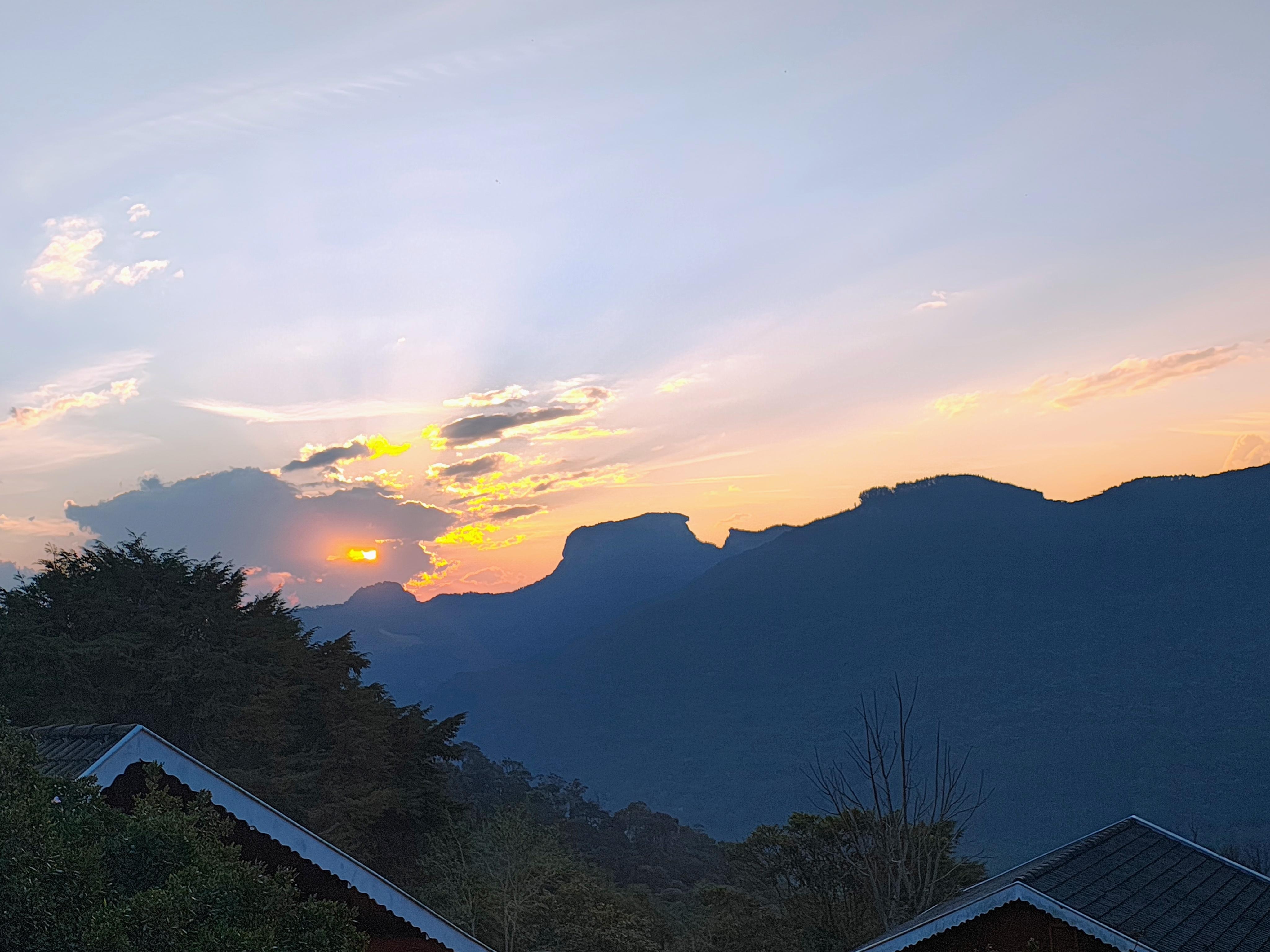 Por do Sol na varanda!!