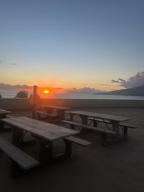 Sunset from the rooftop.