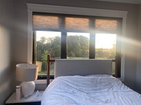 Sunrise from downstairs bedroom