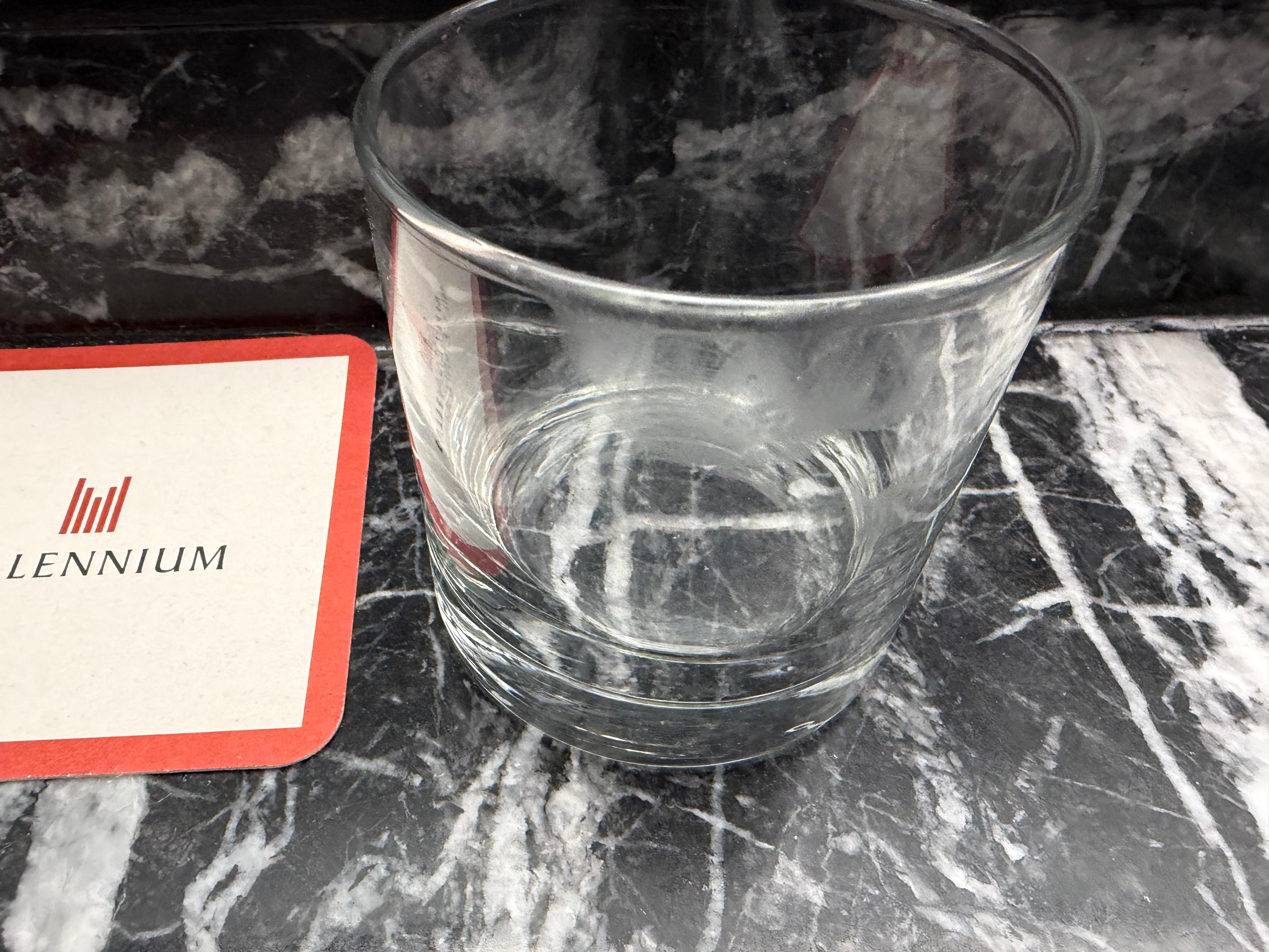 Cup in bathroom had mouth marks on it- not our mouths