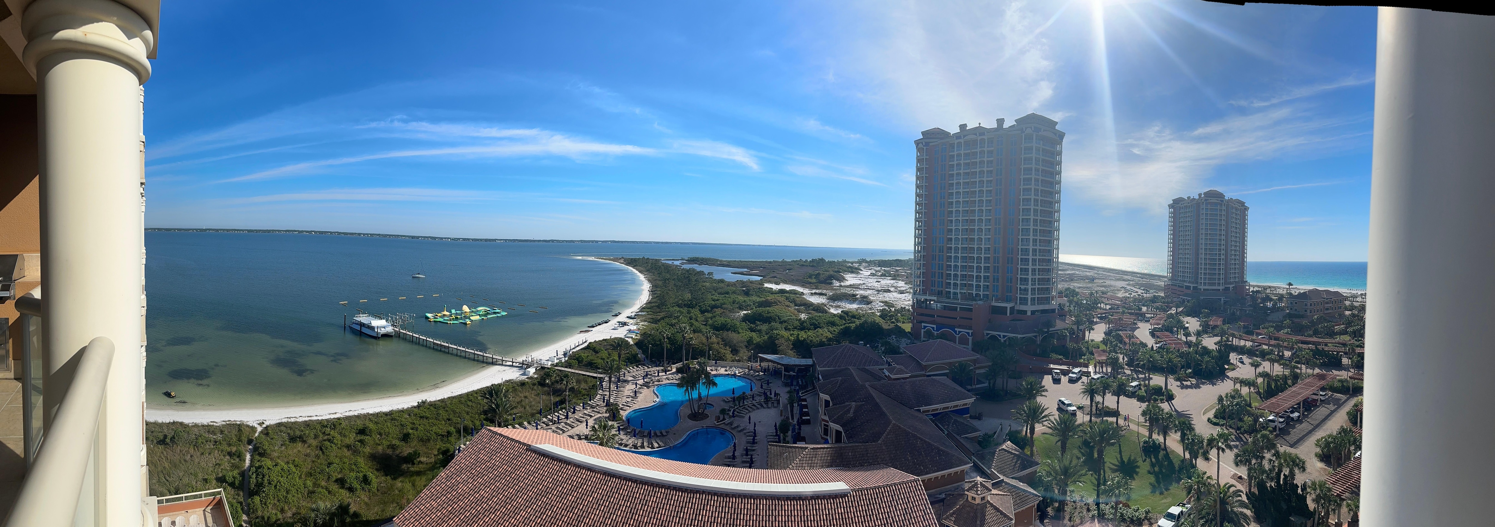 panorama from deck