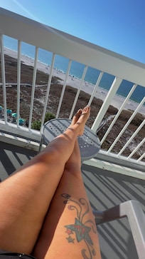 Views from our 8th floor balcony