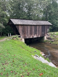 Covered bridge near Sautee
