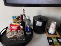 Mini bar snacks