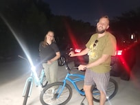 Neighborhood ride after sunset!