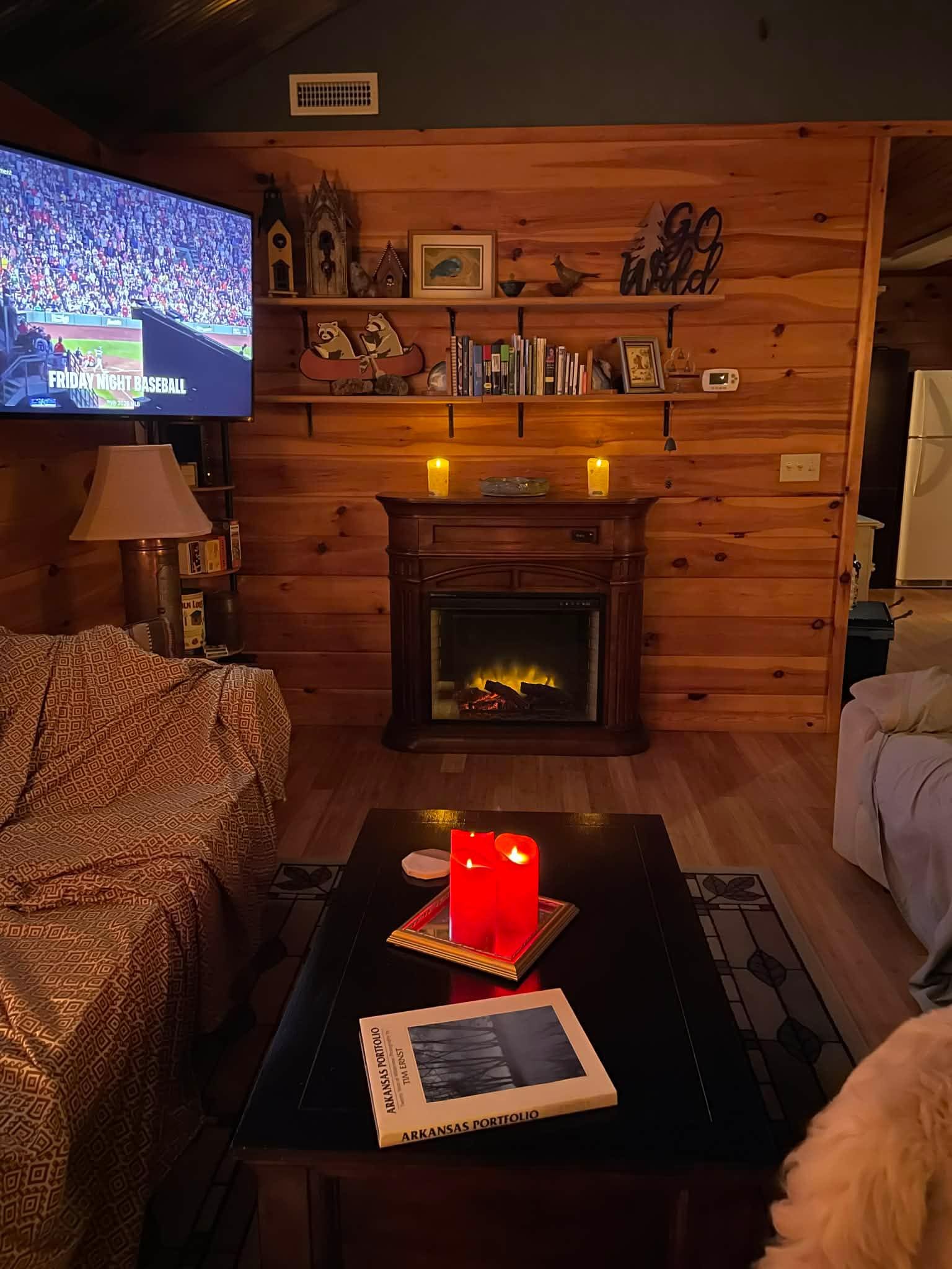 Warm and comfortable atmosphere.