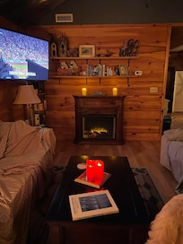 Warm and comfortable atmosphere.