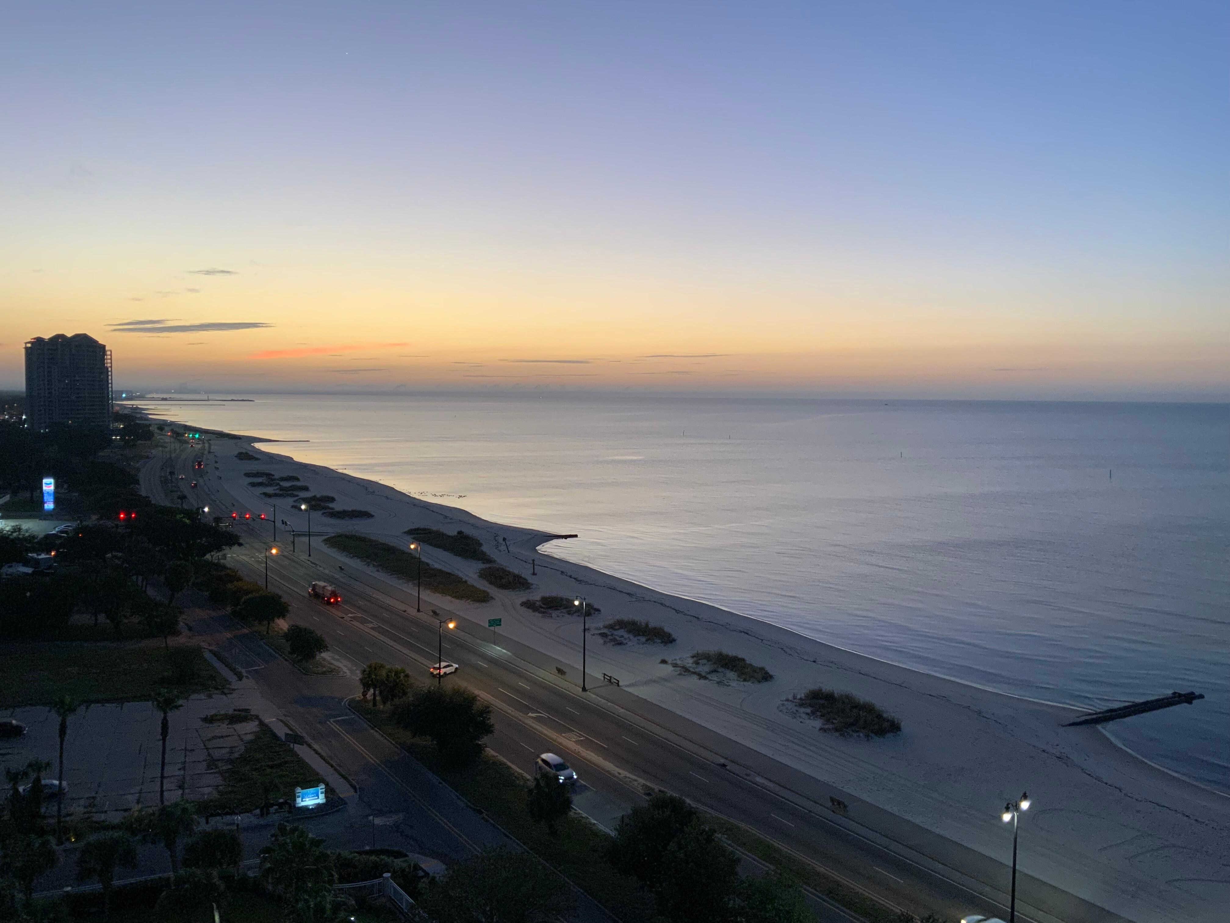 One of the sunrises.  