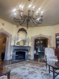 Hotel lobby area