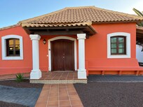 Front of villa