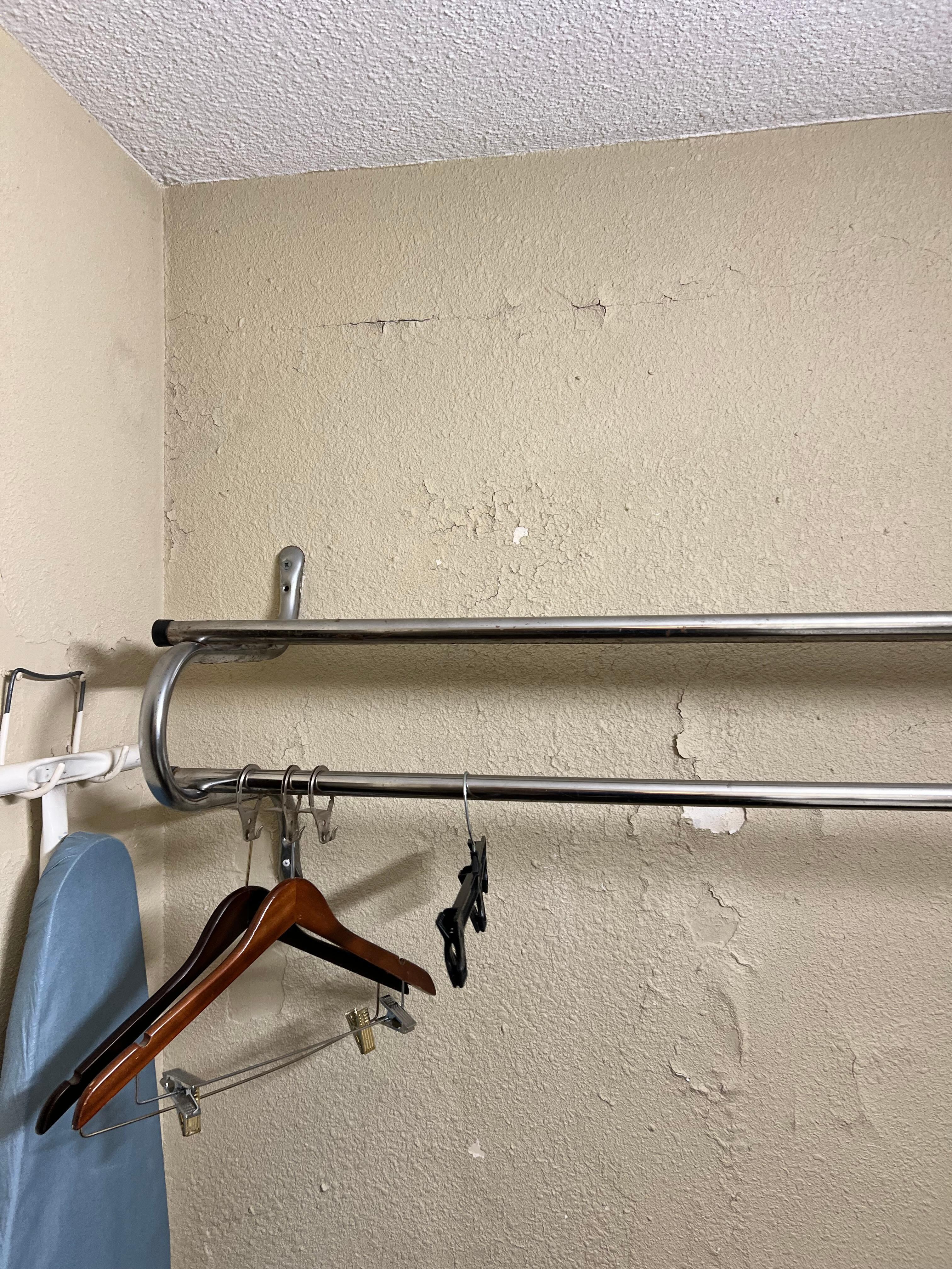 More wall flaking 