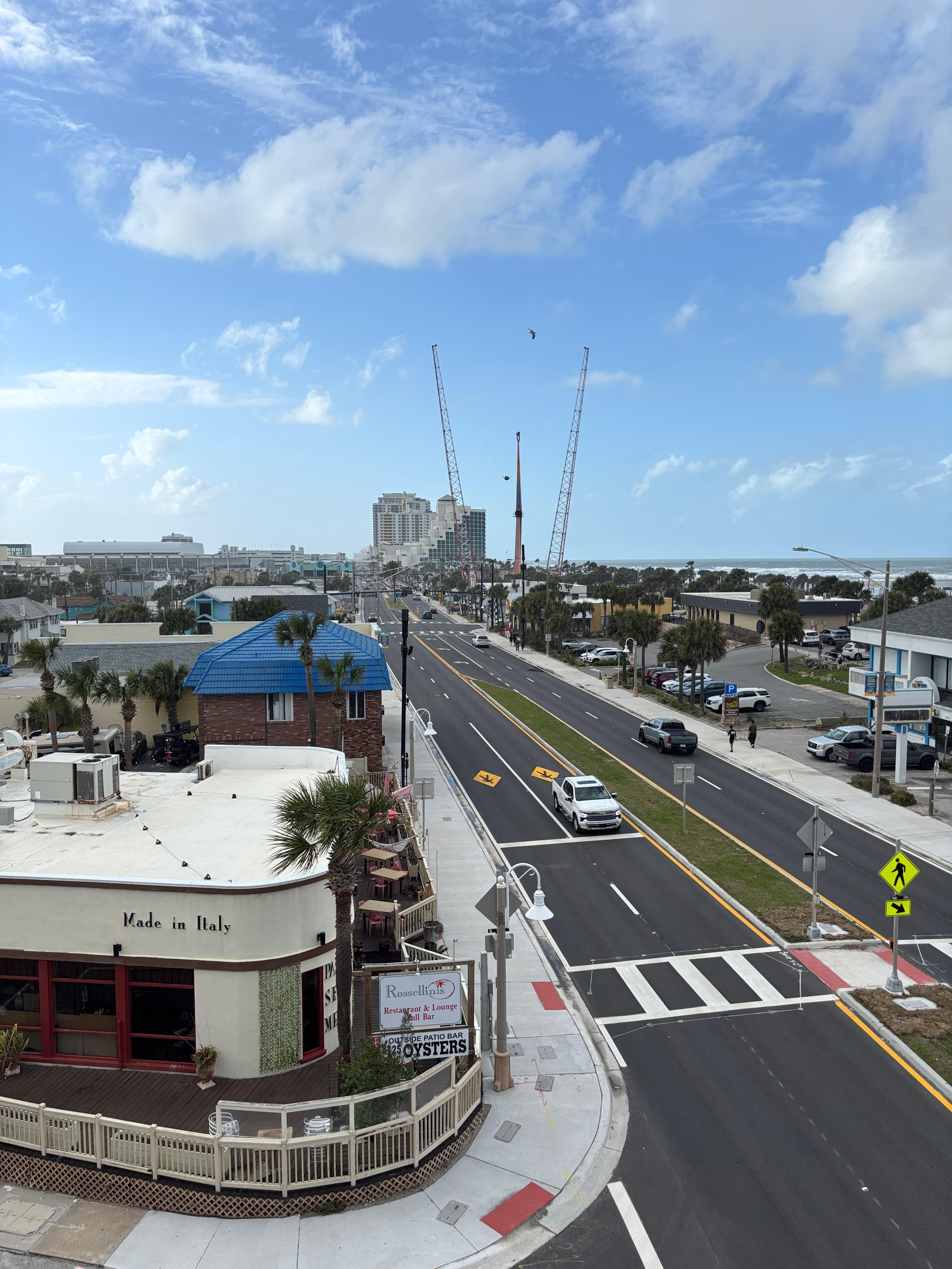 View from the rooftop 