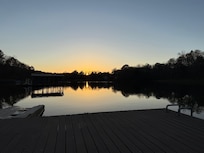 Perfect sunset view
