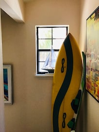 Loved the beach decor.