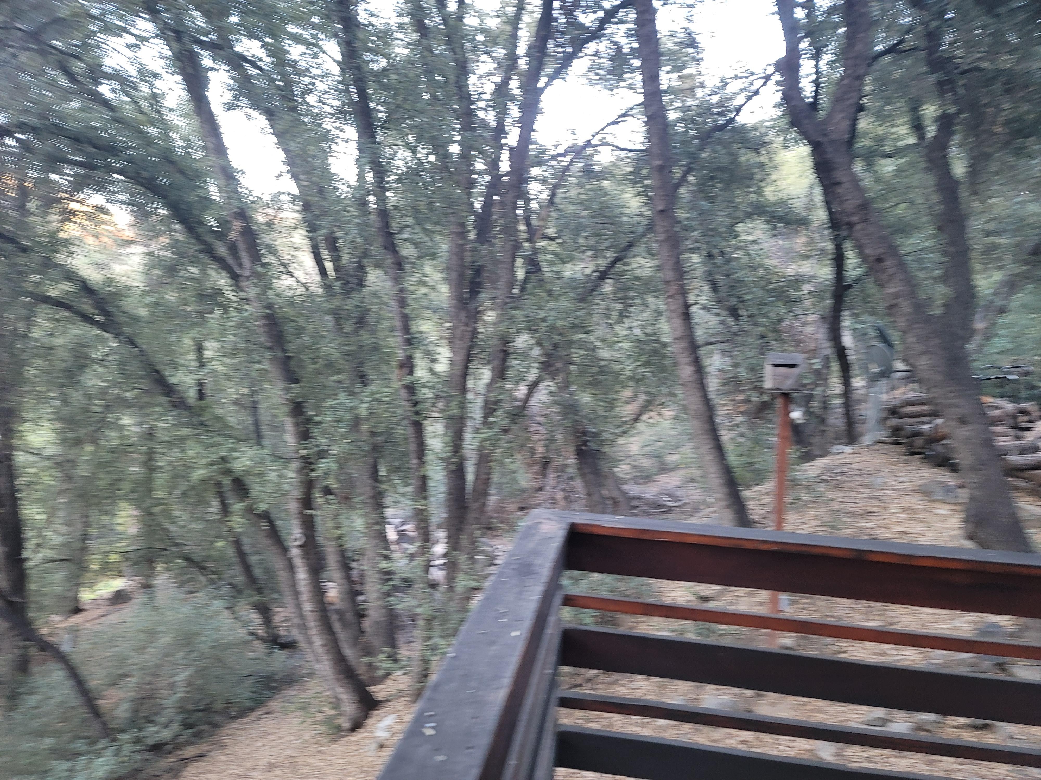 View from right of the deck