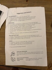 Instructions - no mention of a/c