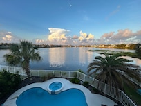 View from master balcony