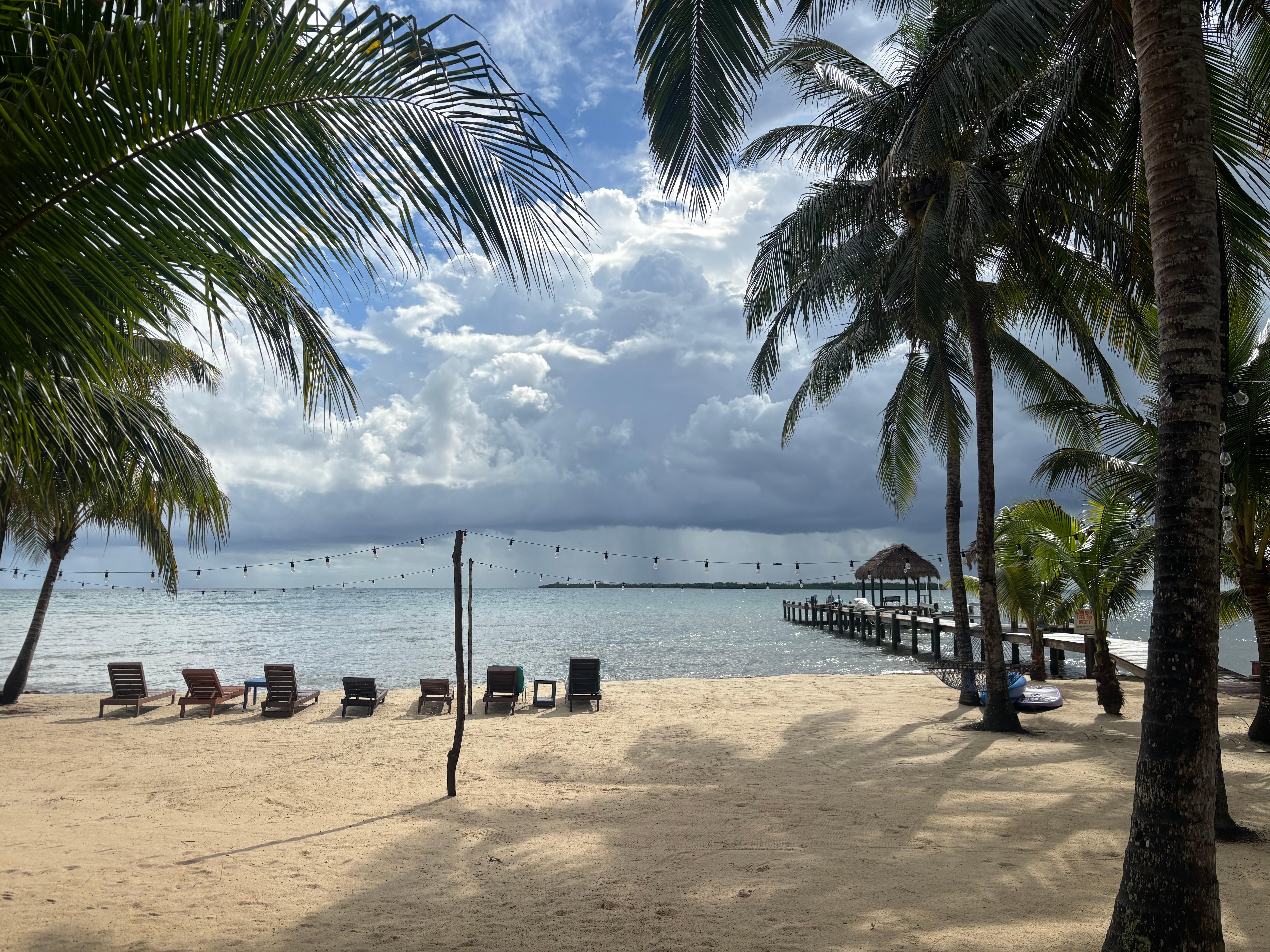 View from the restaurant deck. 