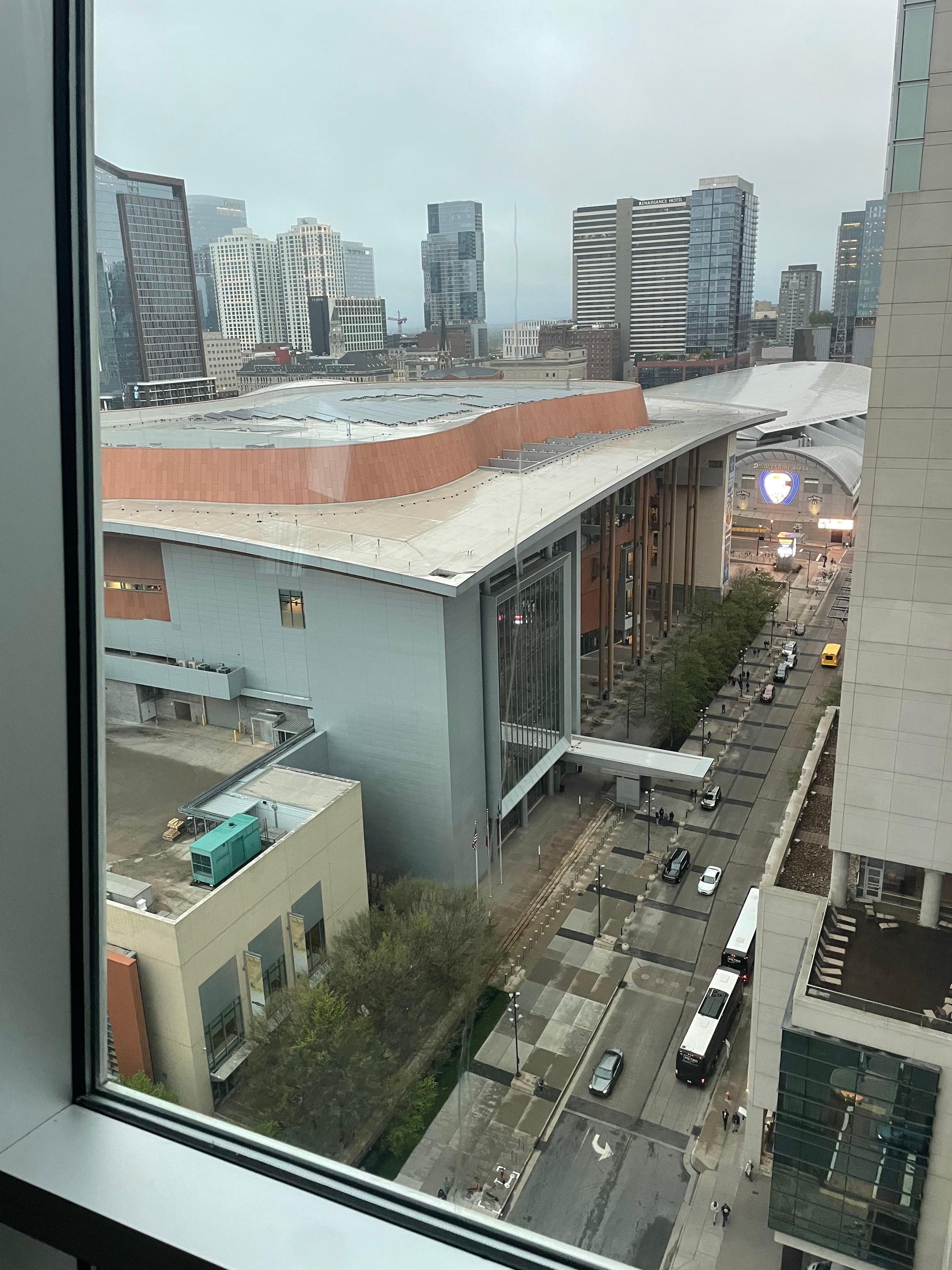 Window cracked and leaking