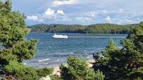 Blick vom Balkon