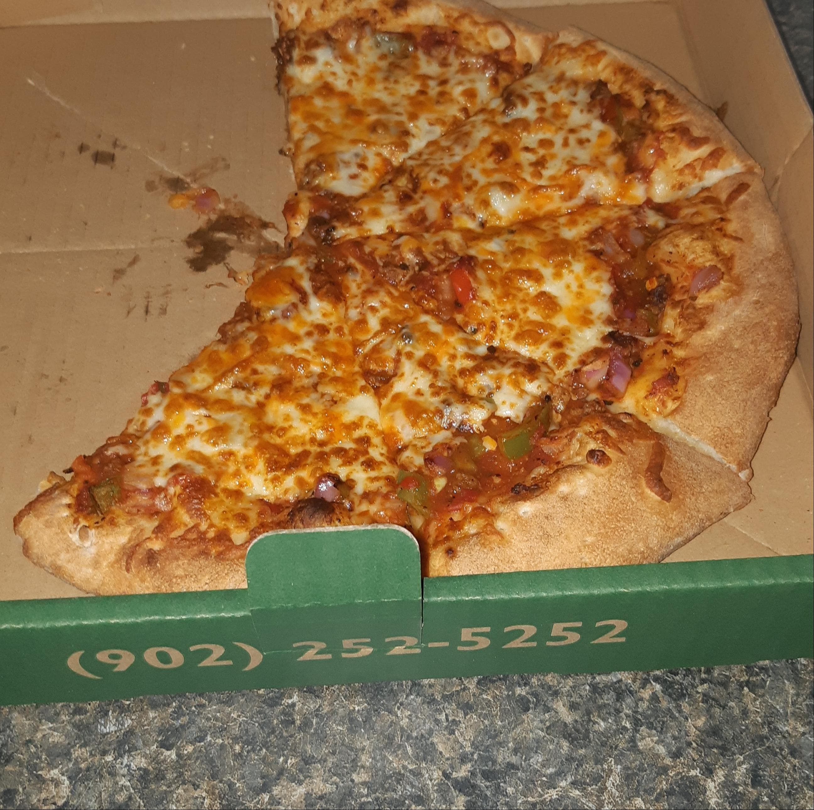 Randy's pizza on the corner..great food! 