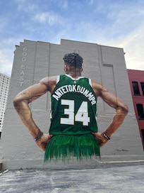 Giannis Antetokounmpo Mural