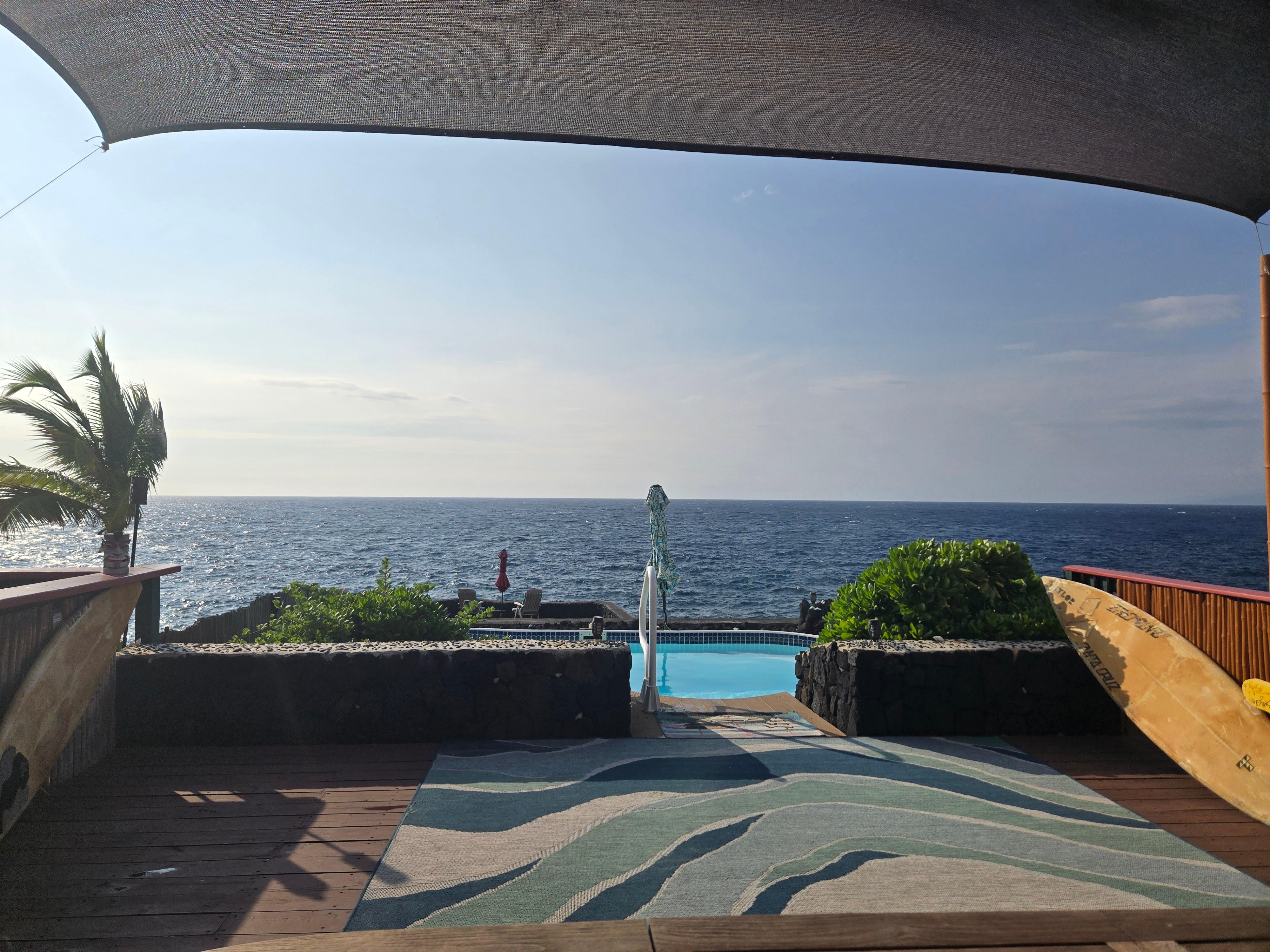view from living room