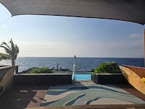 view from living room