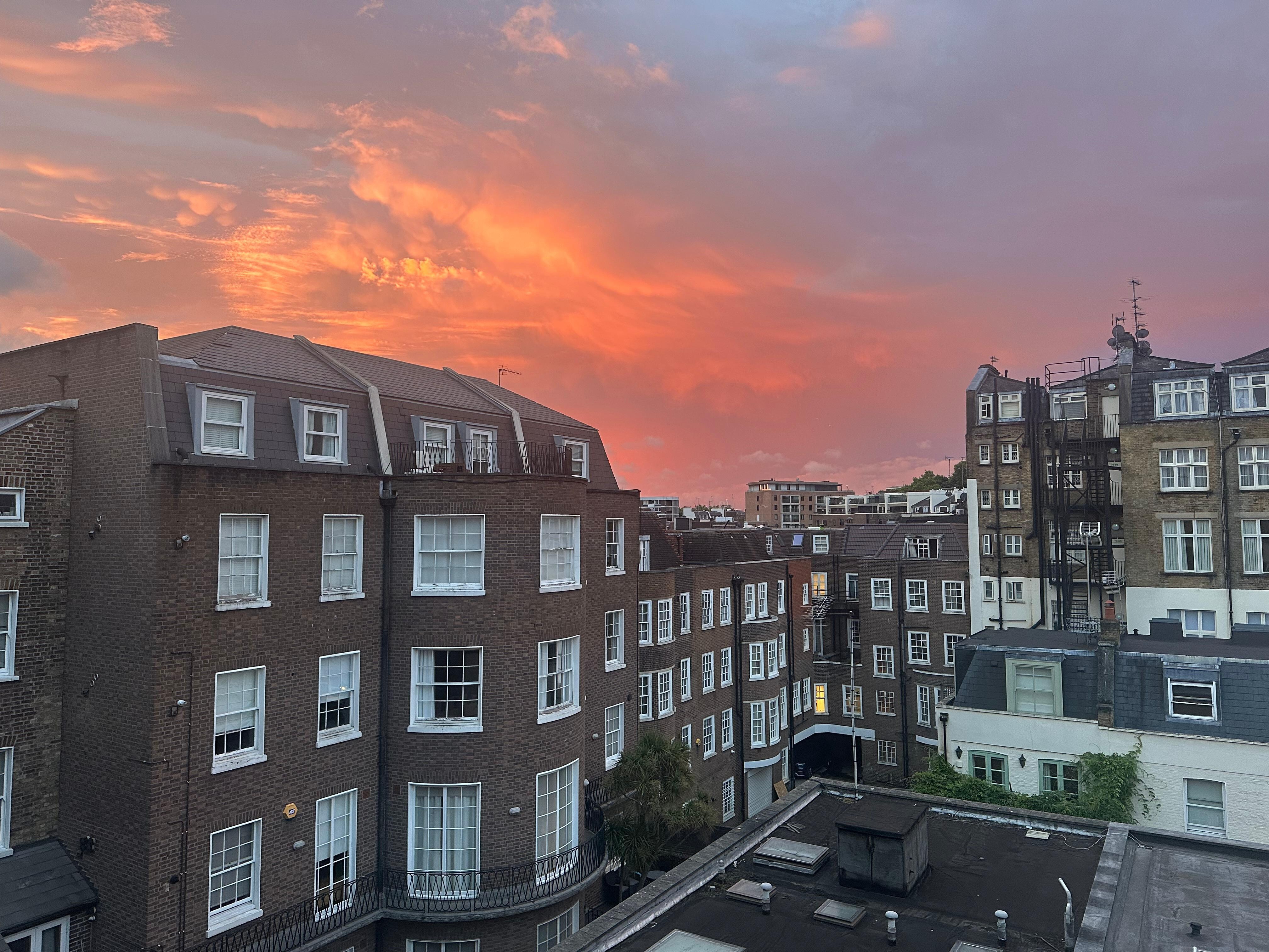 Sunrise from the room