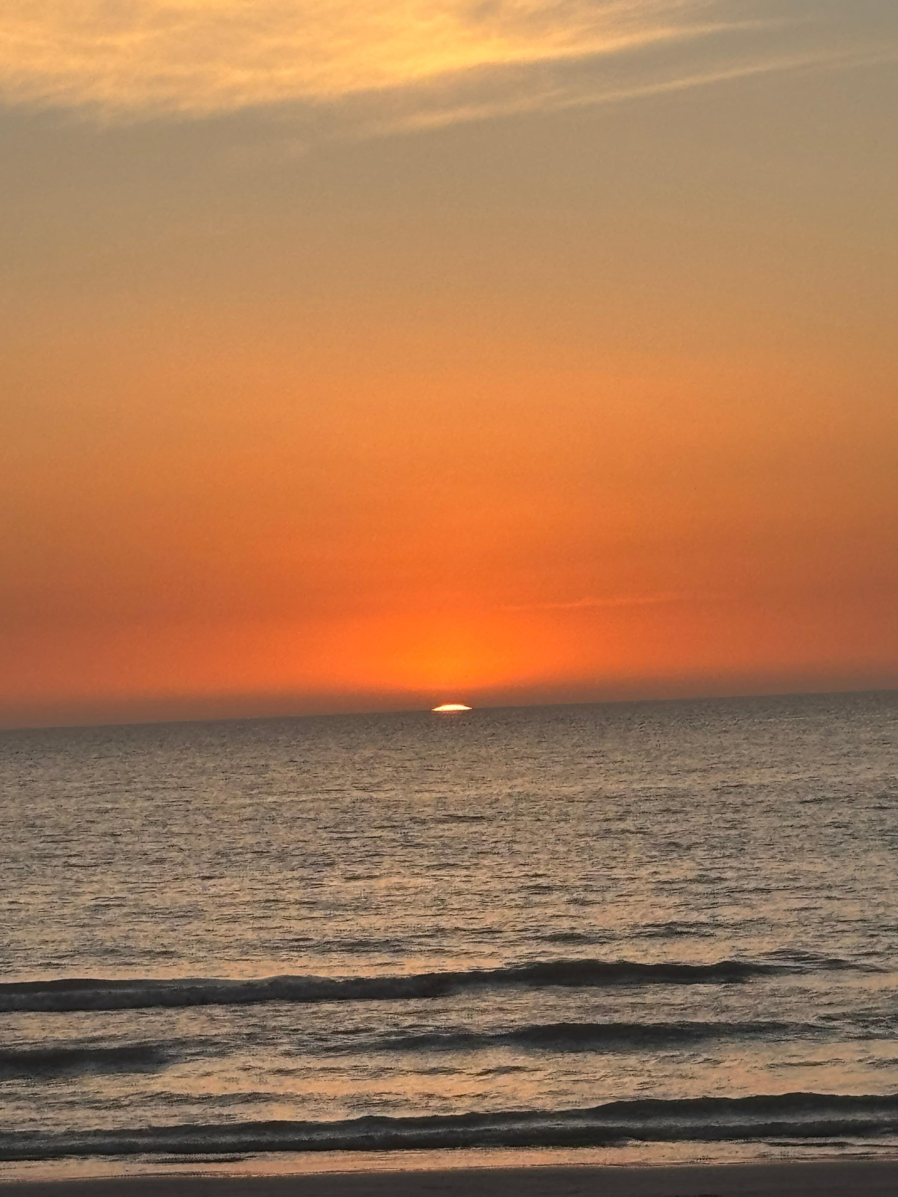 Sun set from the balcony! 