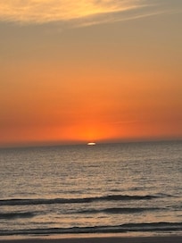 Sun set from the balcony!