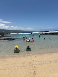Local beach, 100 feet from house