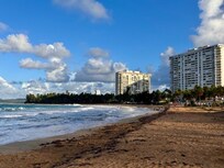 The beach near the condo