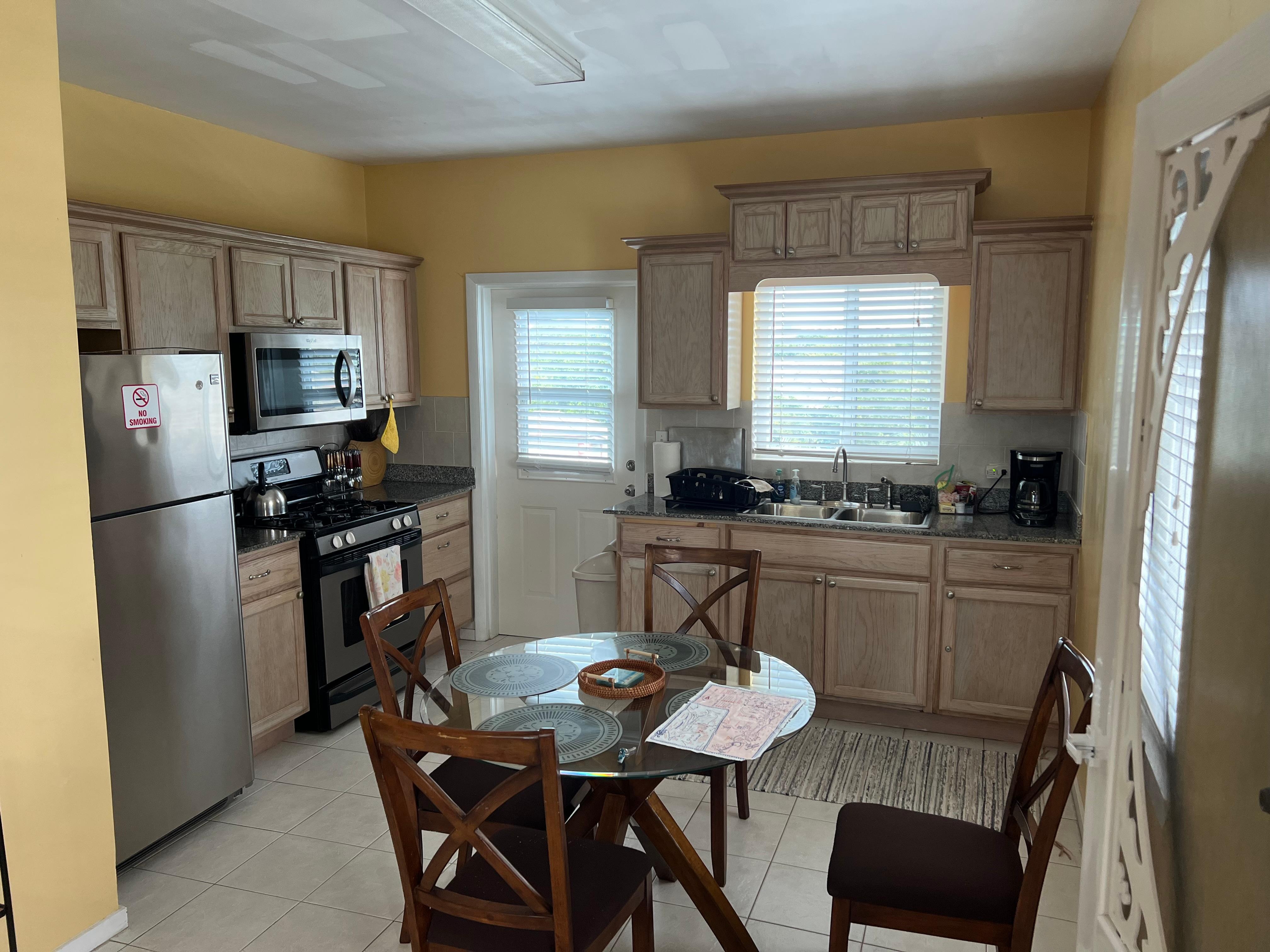 Kitchen has all you need.  So helpful. 